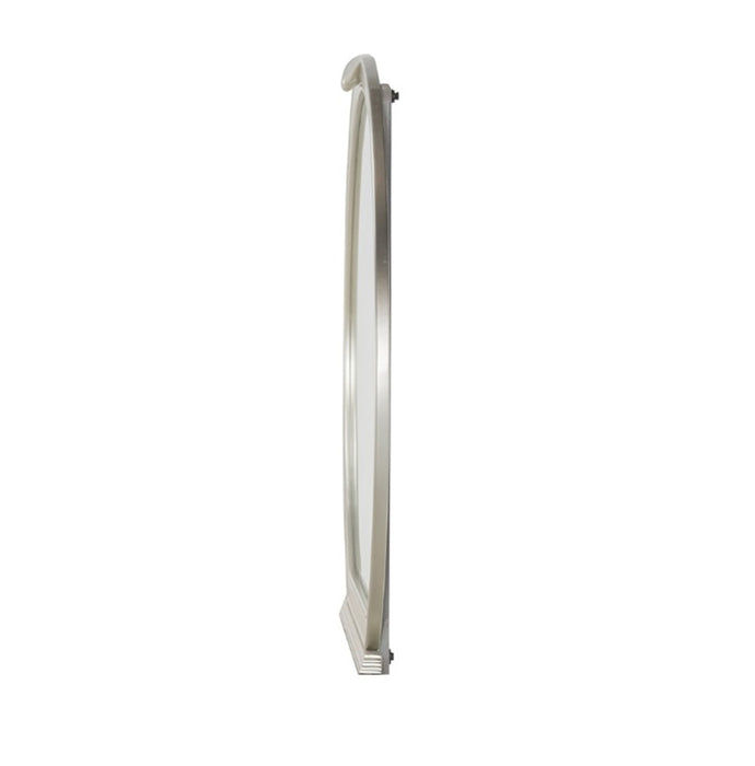 AICO Camden Court Mirror in Pearl