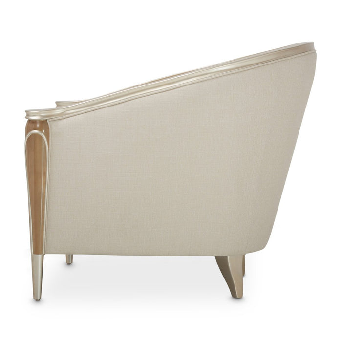 AICO Villa Cherie Chair in Caramel