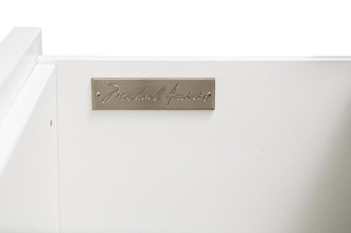 AICO Sky Tower 7 Drawer Chest in White Cloud image
