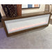 AICO Furniture Portrait Fireplace in Sienna Brown image