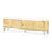 AICO Furniture Camellia Field Media Cabinet in Caramel image