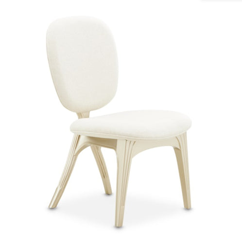 AICO Furniture Camellia Field Vanity Chair in Caramel