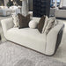 AICO Furniture West Kensington Loveseat Buff in Medium Espresso image