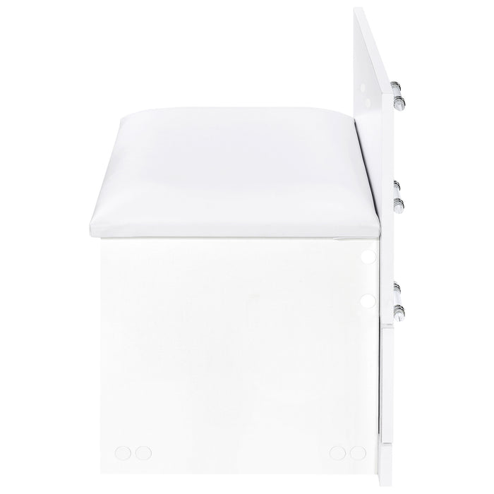 Danbury Makeup Vanity Table with LED Mirror and Stool
