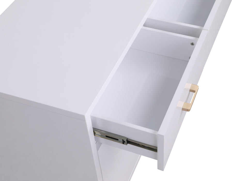 Excel White Lacquer Sideboard/Buffet