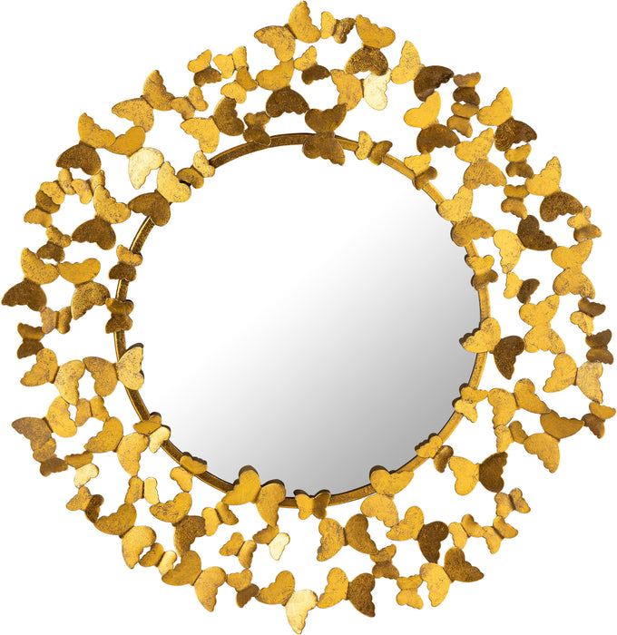 Butterfly Gold Mirror