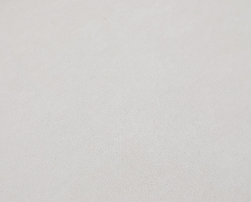 Cozy Cream Velvet Ottoman