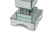 AICO Montreal 2-Tier Mirrored Candle Holder w/Crystal Accents (2/pack) image