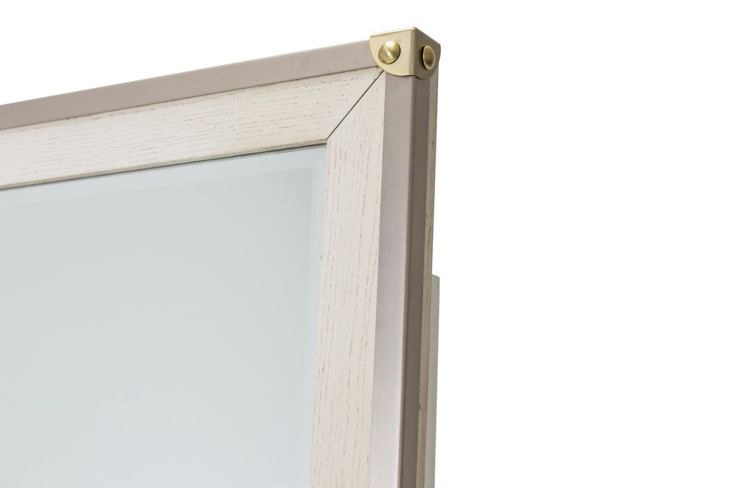 AICO Menlo Station Mirror in Eucalyptus