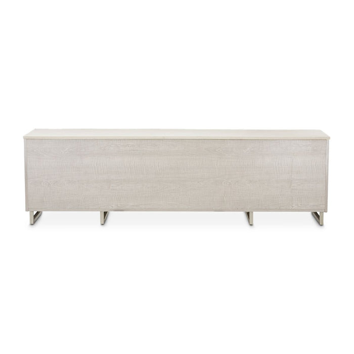 AICO Marin Media Cabinet in Greige