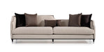 AICO La Francaise Mansion Sofa in Cafe/Black image