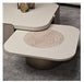 AICO Furniture Mod Dream Short Cocktail Table in Rich Champagne image