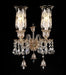 AICO Furniture Lighting Vincennes 2 Light Wall Sconce in Clear image