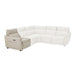 AICO Furniture Verona LAF Motion Chair in Light Gray image