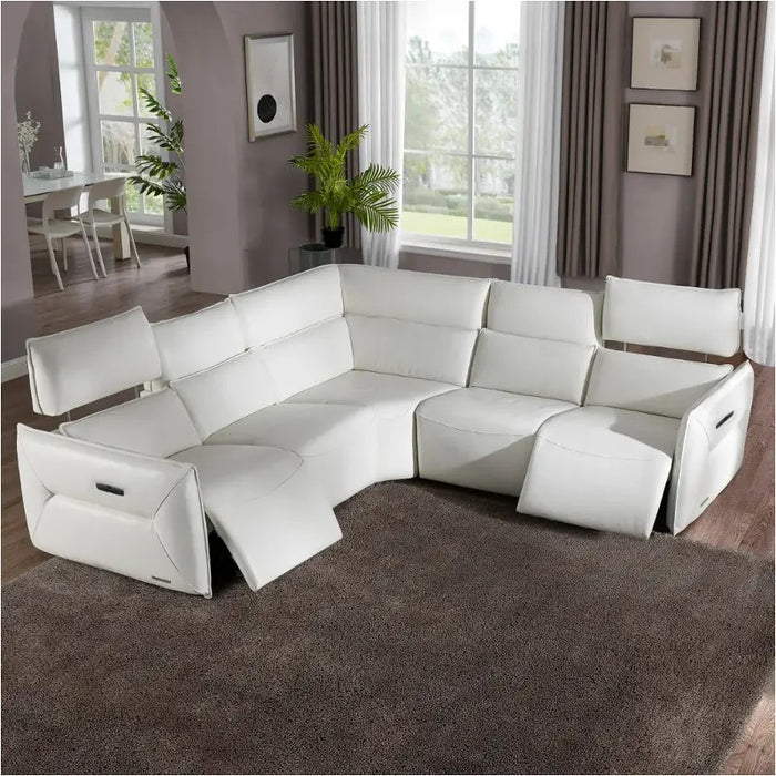 AICO Furniture Verona Corner Wedge in Snow White