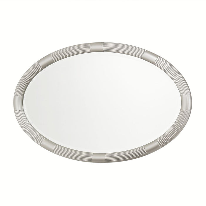 AICO Lanterna Sideboard Mirror in Silver Mist image