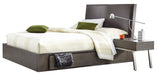 Palliser Maddox King Upholstered Storage Platform Bed with 1 Nightstand in Sea Gray 112-951KN1 image