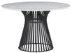 Palliser Furniture Mix and Match Dining Naomi Round Dining Table with Marble Top in Black 119-1546K image