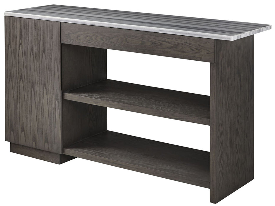 Palliser Furniture Mix and Match Dining Jade Marble Top Sideboard in Moonlight Ash 119-178 image