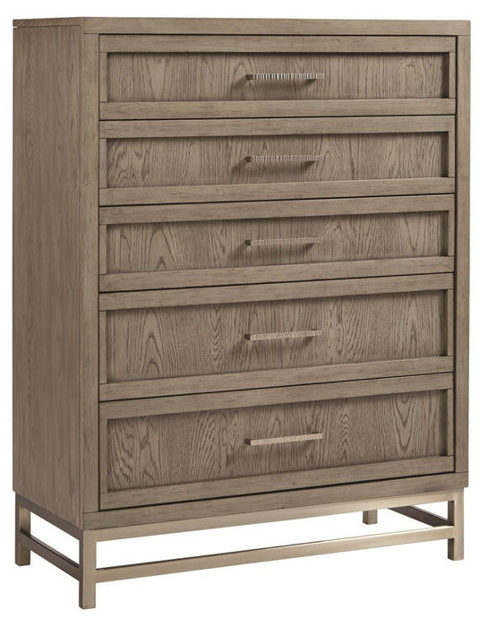 Palliser Furniture Venice 5 Drawer Chest in Silver Oak 120-435 image