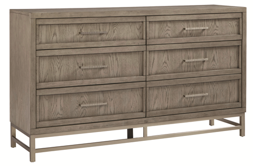 Palliser Furniture Venice 6 Drawer Dresser in Silver Oak 120-456 image