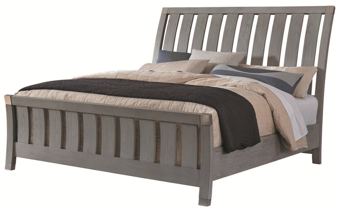 Palliser Furniture Venice King Sleigh Bed in Silver Oak 120-911KK image