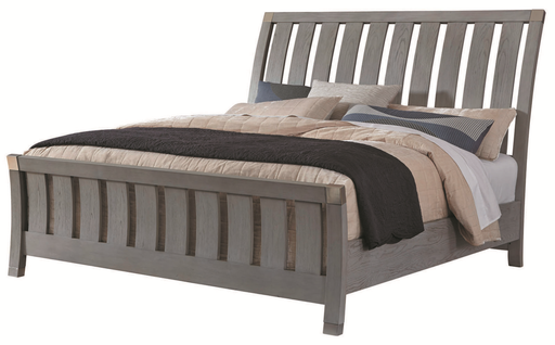 Palliser Furniture Venice Queen Sleigh Bed in Silver Oak 120-901KQ image
