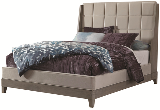 Palliser Furniture Venice King Upholstered Panel Bed in Silver Oak 120-931KK image
