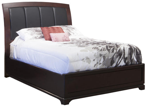 Palliser (Casana) Furniture Woodward Ave (Brooke) King Arched Sleigh Platform Bed in Deep Coffee image