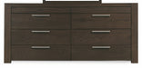 Palliser (Casana) Furniture Montreal (Hudson) Dresser in Deep Licorice 525-458 image