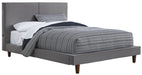 Palliser Furniture Talbot Queen Upholstered Platform Bed in Dark Gray 934-941KQ image