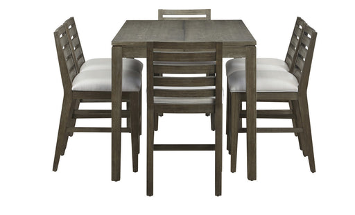Palliser Furniture Bravo Console Table with 2 Cafe Stools in Brown 237-197 image