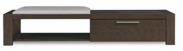 Palliser (Casana) Furniture Montreal (Hudson) Bench in Deep Licorice 525-450 image
