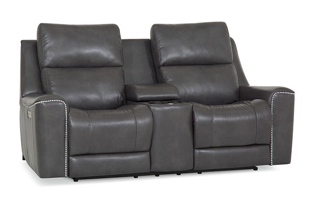 Palliser Furniture Hastings Console Loveseat Power Recliner w/ Power Headrest 41068-68 image