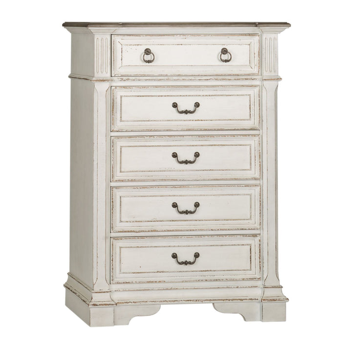 Abbey Park 5 pc Panel Bedroom Set