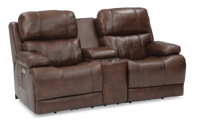 Palliser Furniture Kenaston Console Loveseat Power Recliner w/ Power Headrest & Lumbar 41064-L8 image