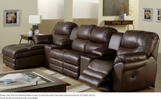 Palliser Furniture Divo Leather Sectional 41045-57/A2/30/30/A2/46 image