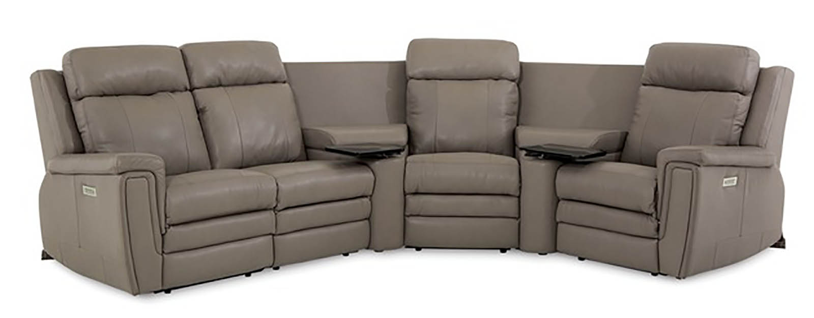 Palliser Asher 6pc Sectional Power Headrest and Lumbar image