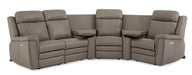 Palliser Asher 6pc Sectional Power Headrest and Lumbar image