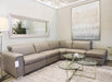 Palliser Titan 4pc Reclining Sectional with Right Hand Facing Stationary Nest image