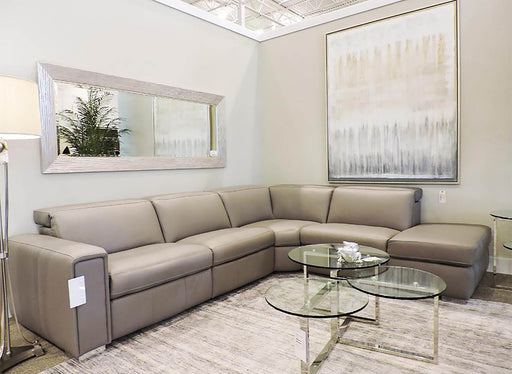 Palliser Titan 4pc Reclining Sectional with Right Hand Facing Stationary Nest image