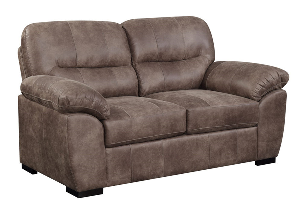 Emerald Home Nelson Loveseat in Almond Brown U3472-01-05