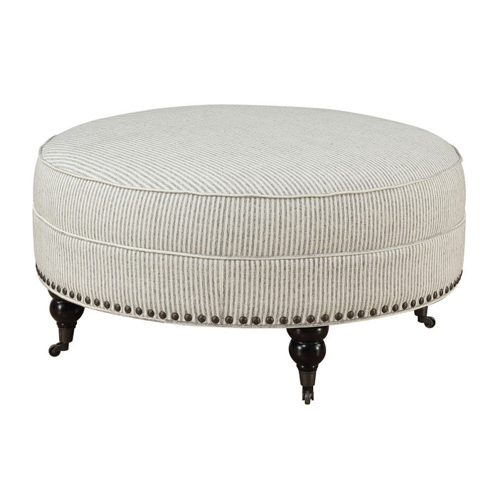 Emerald Home Furnishings Willow Creek Ottoman in Gray U4120-22-43
