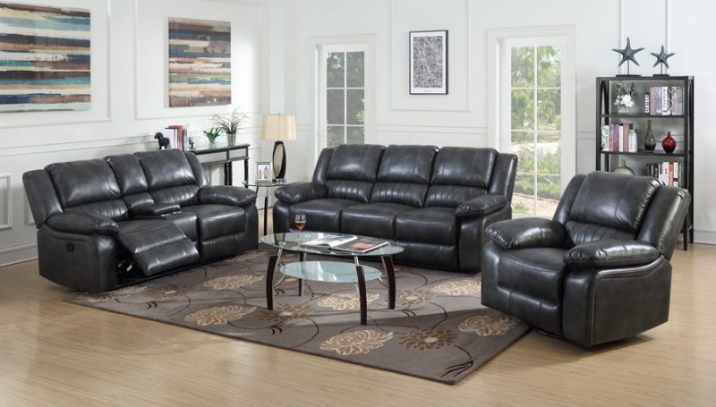 Emerald Home Navarro Loveseat in Gray U7120-09-03